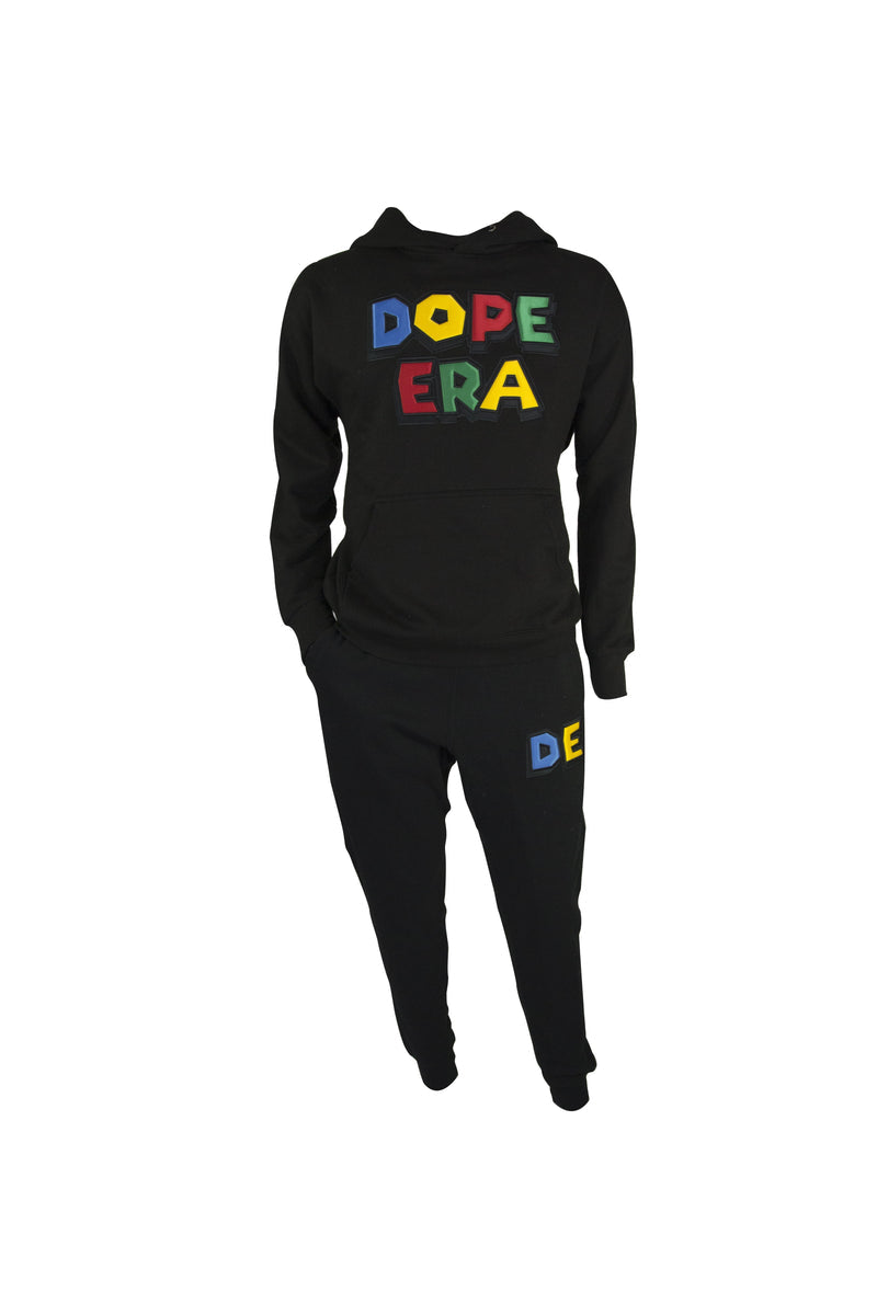 DOPE ERA SIGNATURE SWEATSUIT DUSTY BLUE