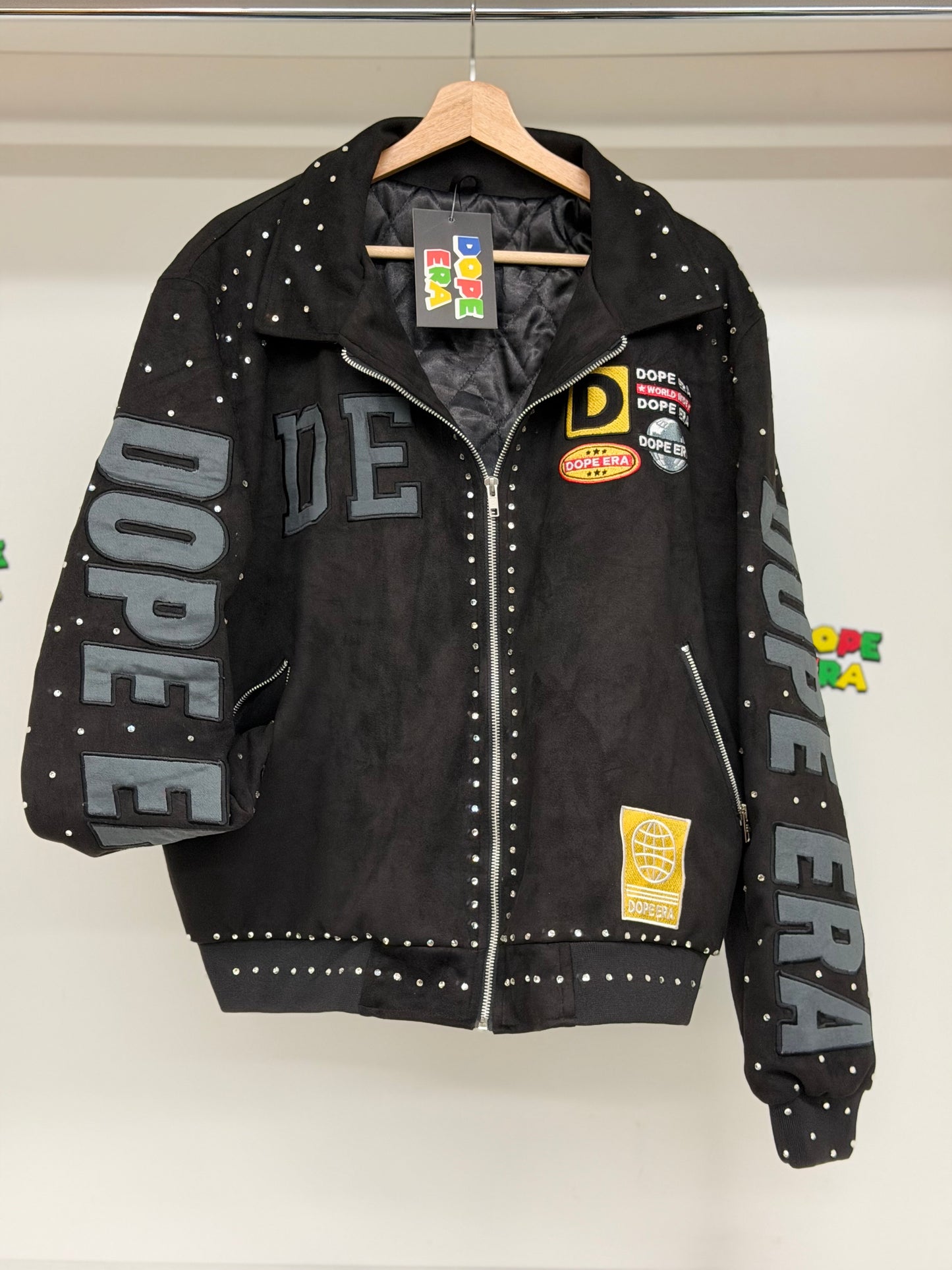BLACK DOPE ERA SUEDE JACKET
